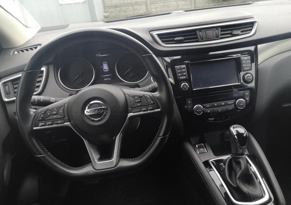 Nissan Qashqai cena 65800 przebieg: 96000, rok produkcji 2018 z Oborniki małe 37